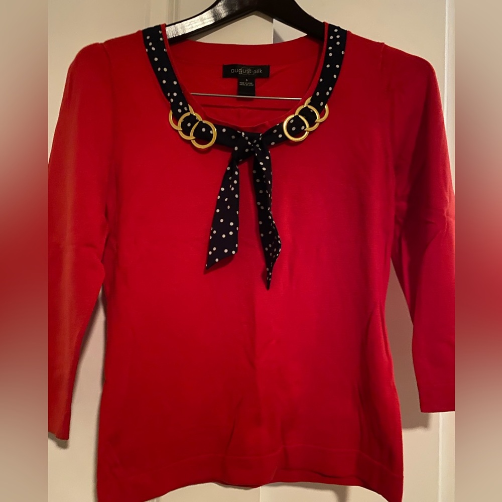 BUNDLE DEAL NWOT TWO August Silk tops